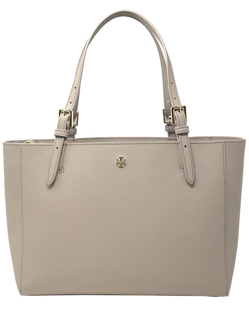 Tory Burch Emerson Small Buckle Leather Tote | Lyst Canada