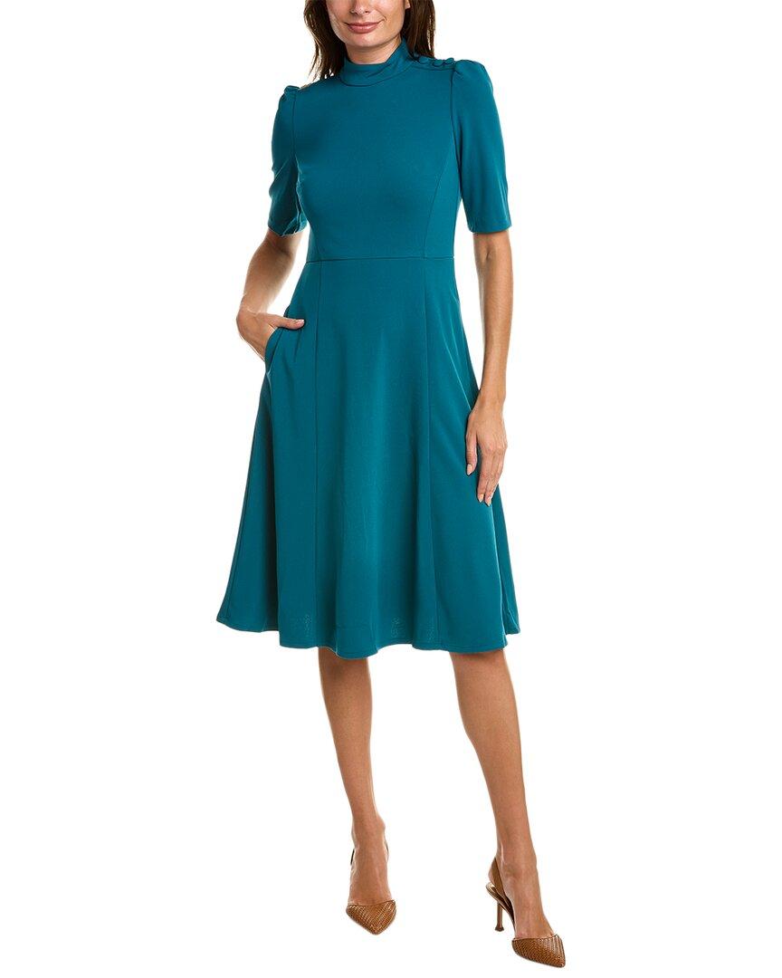 Donna Morgan A line Dress in Blue Lyst