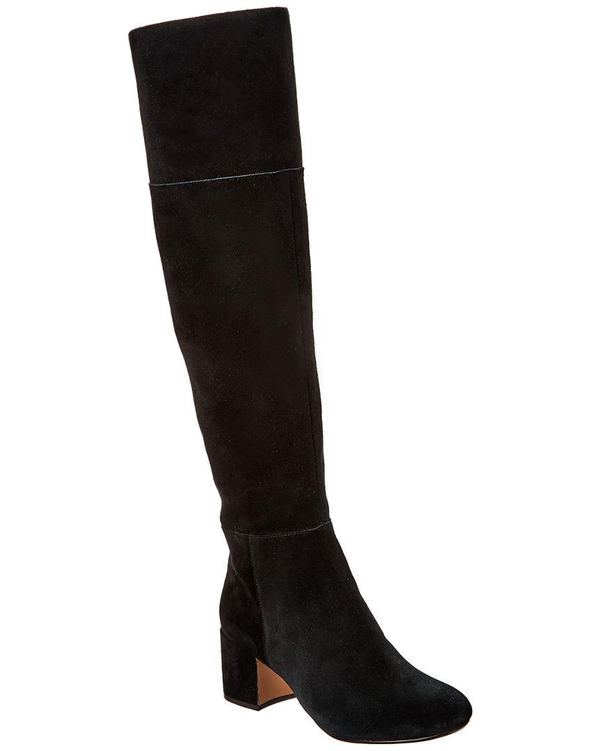 Clarks Women's Barley Ray Suede Over-the-knee Boot in Black - Lyst