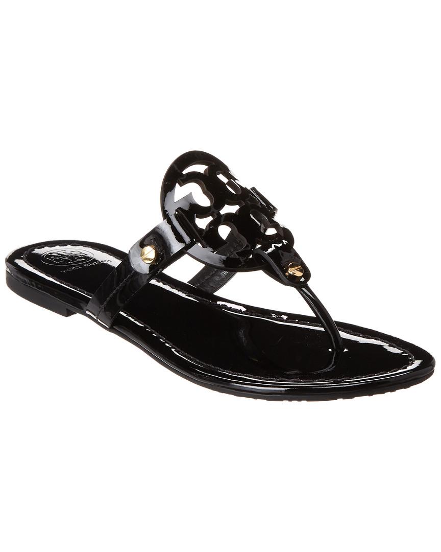 sand patent tory burch miller