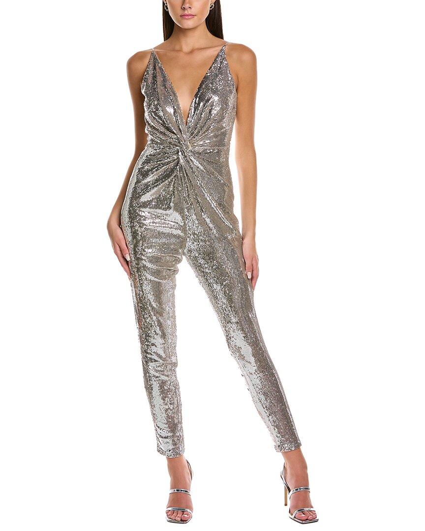 Halston Mariah Sequin Jumpsuit in Grey Lyst Canada