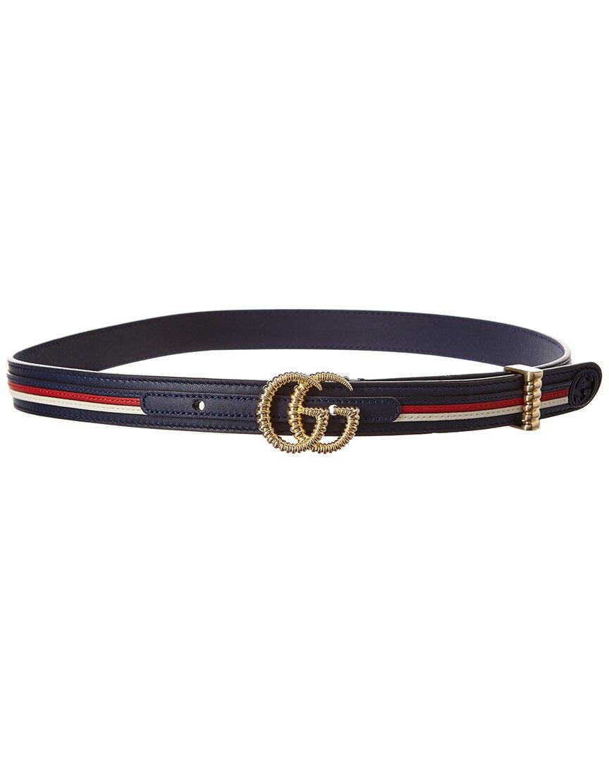 Gucci belt with torchon double g buckle sale