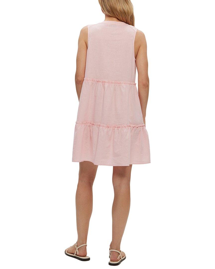 michael stars pink dress Michael Stars Isabella Midi Dress in Pink