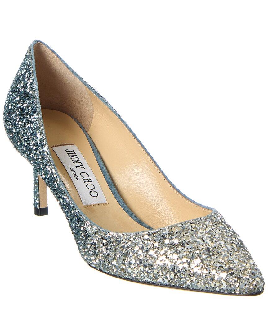 romy glitter pump jimmy choo