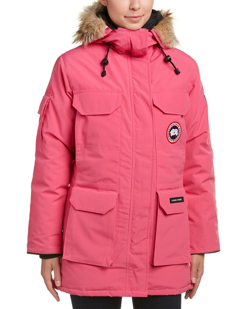 Canada Goose Expedition Down Coat in Pink | Lyst