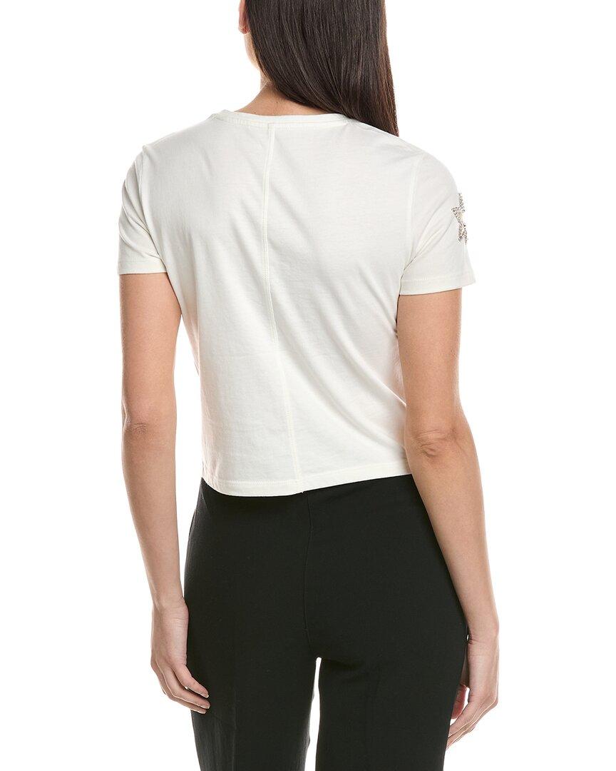 Alice＋Olivia Tシャツ 白 ホワイト Alice + Olivia T-shirts for Women | Online Sale up to 60% off | Lyst