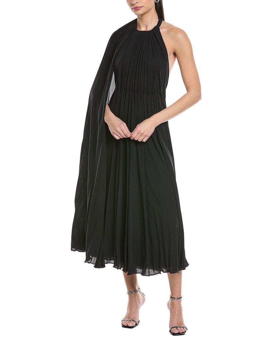 high neck blue dress Valencia High Neck Maxi Dress in Blue