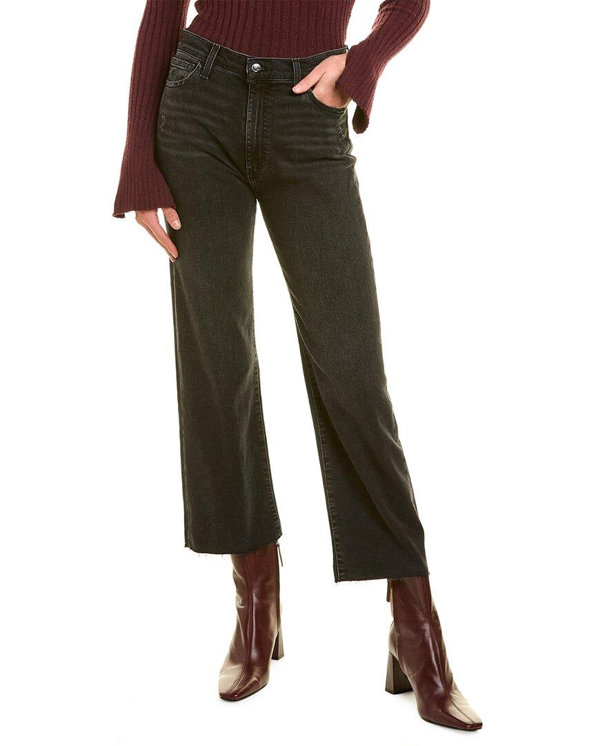 JOE'S Jeans Wide Leg Jean 27 High Rise Light Wash Raw Hem Crop Flare