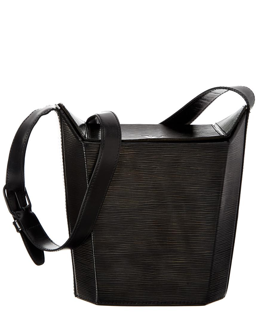 Louis Vuitton Noir Epi Leather Sac Seau in Black - Lyst