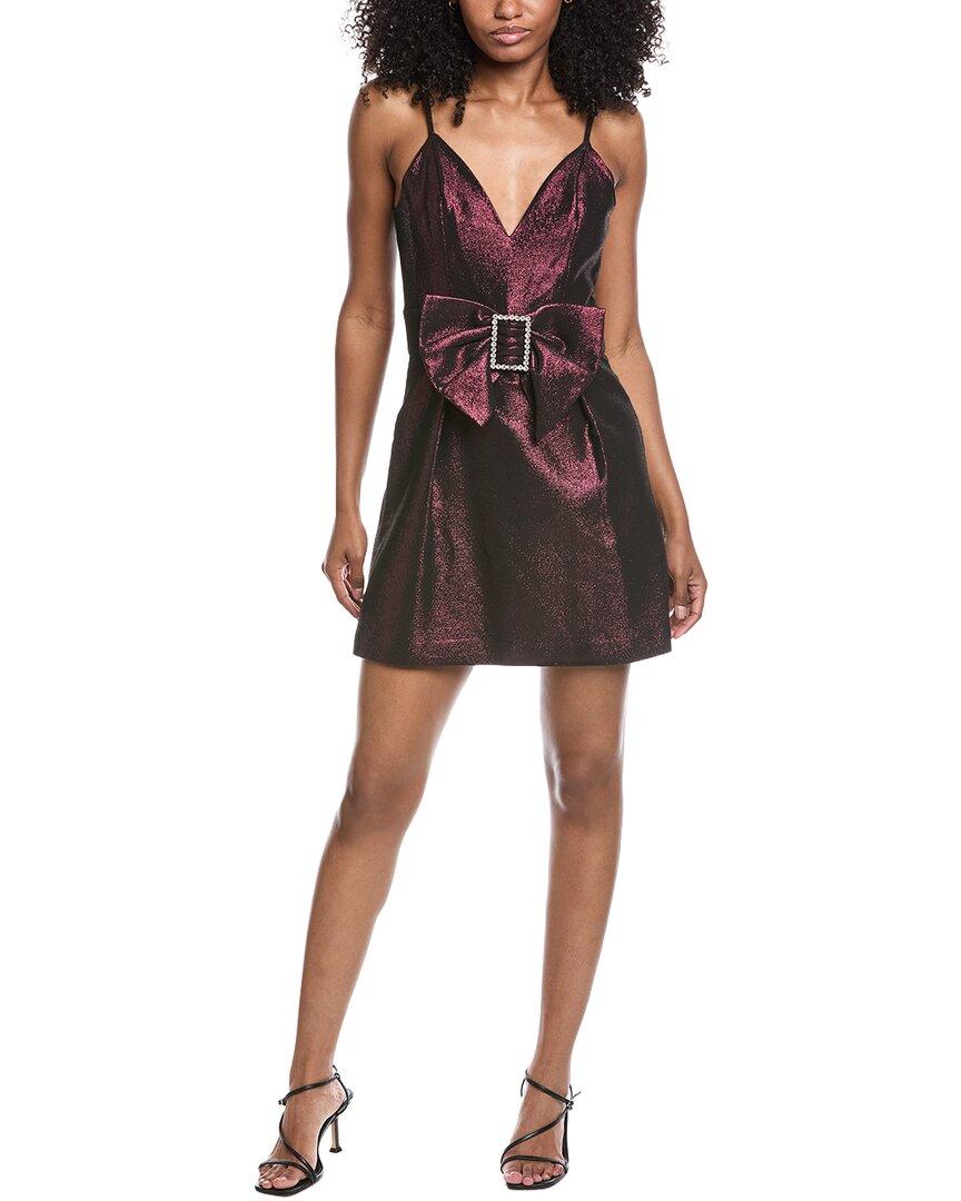 ramy brook faux leather dress Ramy Brook Cara Crochet Knit Mini Dress in Navy