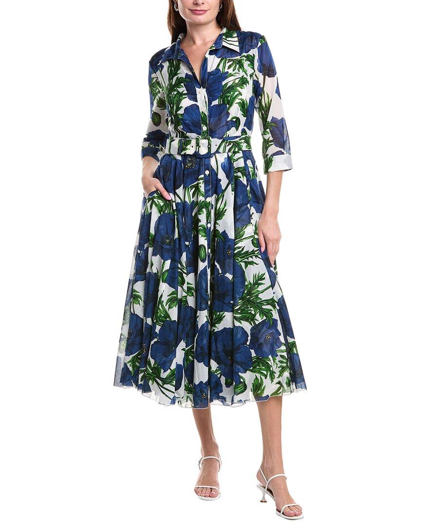 ワンピース SAMANTHA SUNG SS25 Dresses (ASTER ABELIA WHITE BLUE) Samantha Sung Casual and day dresses for Women | Online Sale