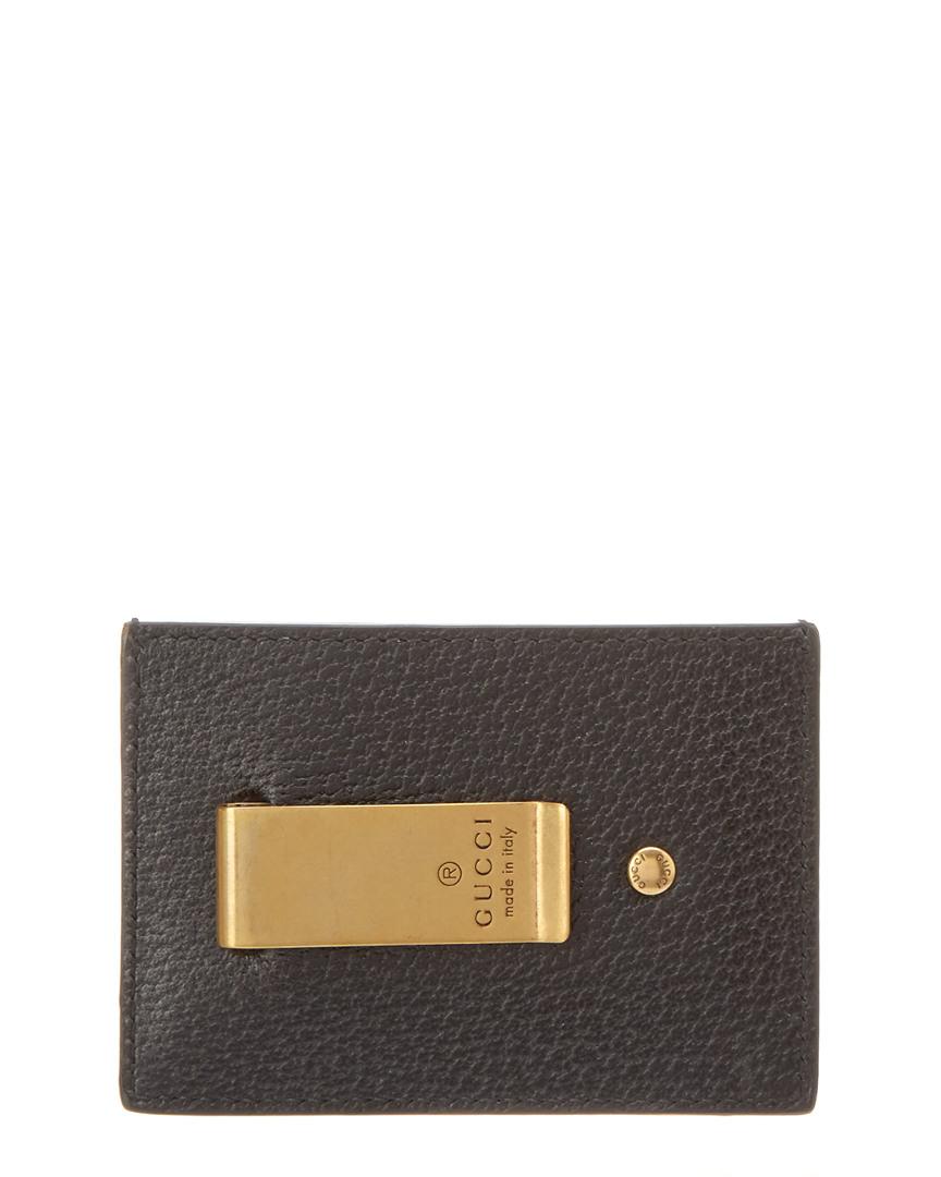 Gucci GG Marmont Leather Money Clip 