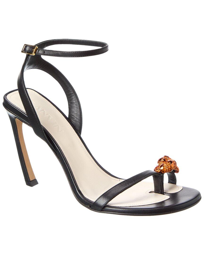 【関税込み】Lanvin ブラック Swing Melodie ヒールサンダル Lanvin ウィメンズ サンダル | SSENSE 日本
