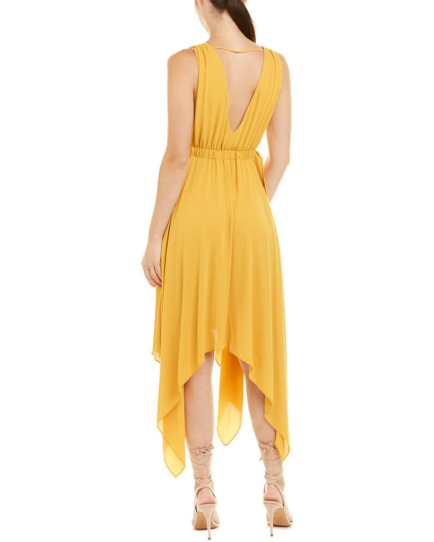yellow handkerchief dress