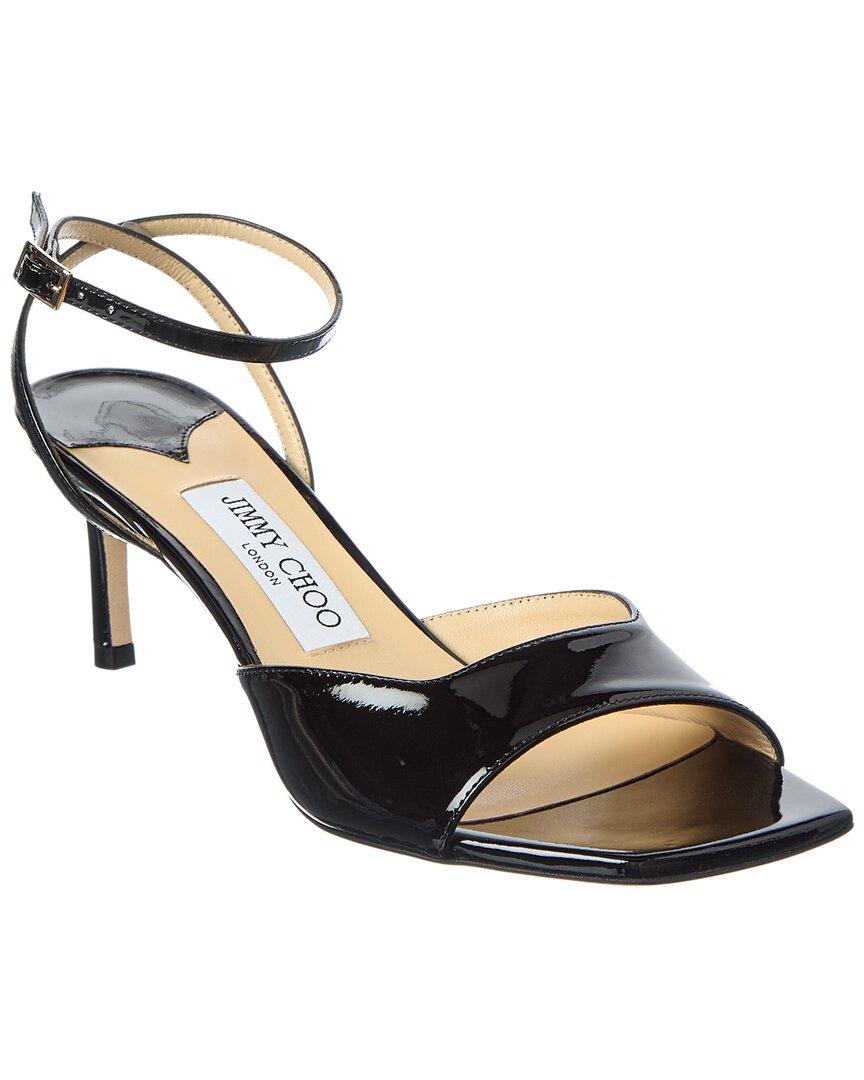 Jimmy Choo Zula 60 Patent Sandal in Metallic | Lyst
