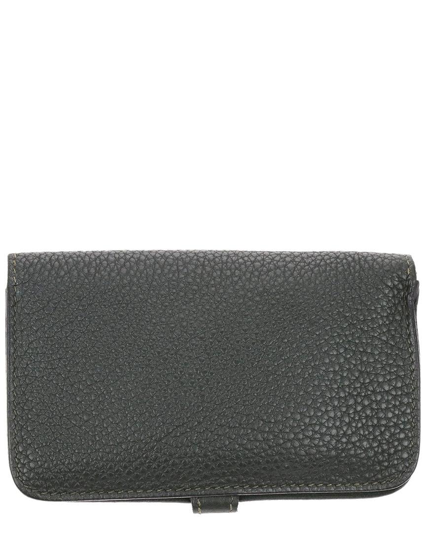 Hermes Dogon Wallet in Green Togo Leather at 1stDibs