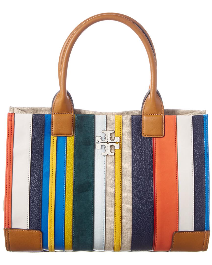 tory burch ella large canvas tote