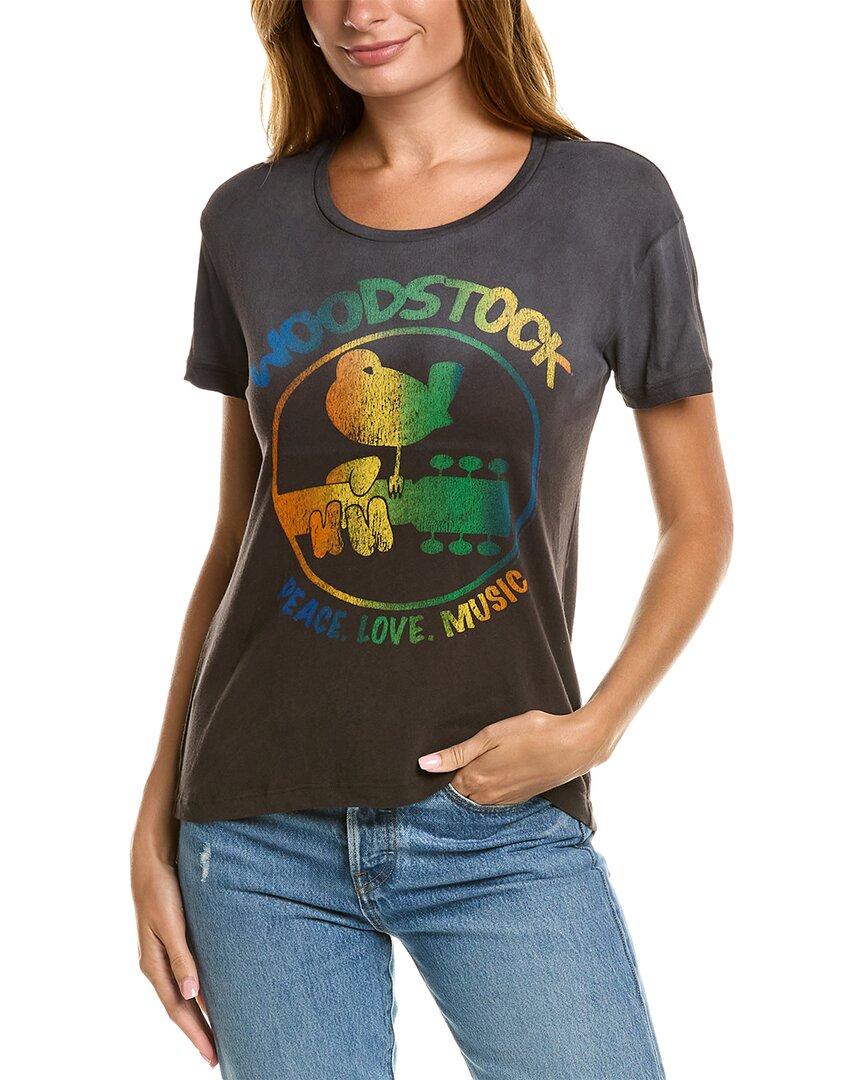 Chaser Woodstock Cloud Jersey T-shirt in Blue