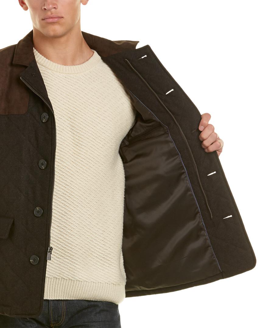 Hart schaffner marx shooter wool blend quilted jacket Clearance