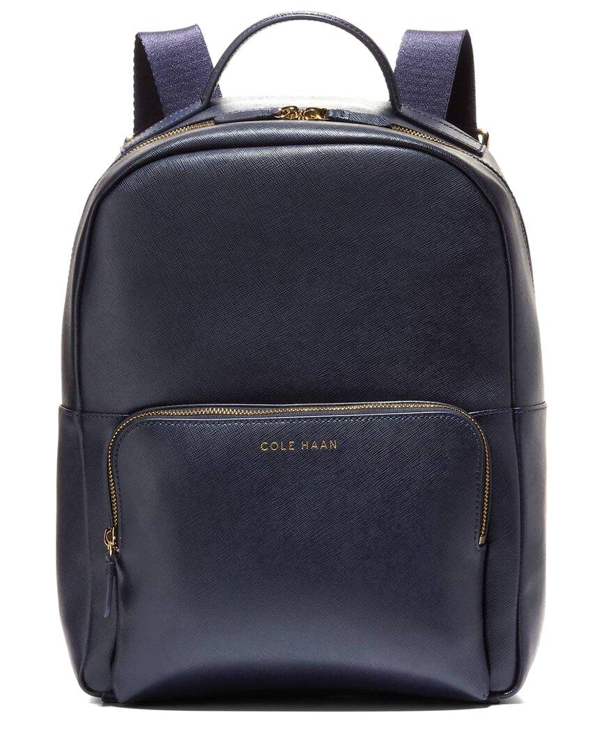 cole haan pebble leather backpack Grand Ambition Convertible Magnetic flap closure with buckle detail Cole Haan Men's Damon Backpack