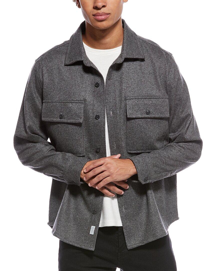 Todd Snyder Cashmere-Blend Overshirt in Grey for Men Lyst UK - Main Image