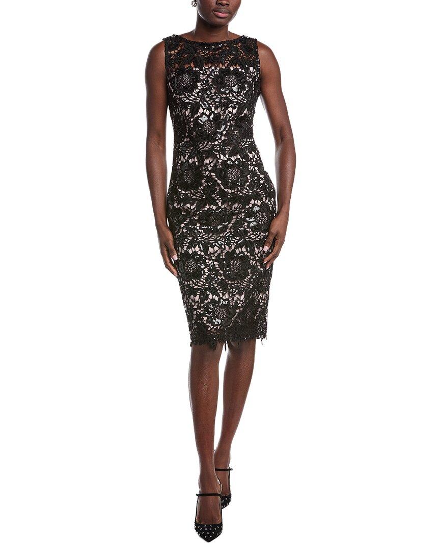 metal ring neck dress Twisted Bodice Metal Ring Dress