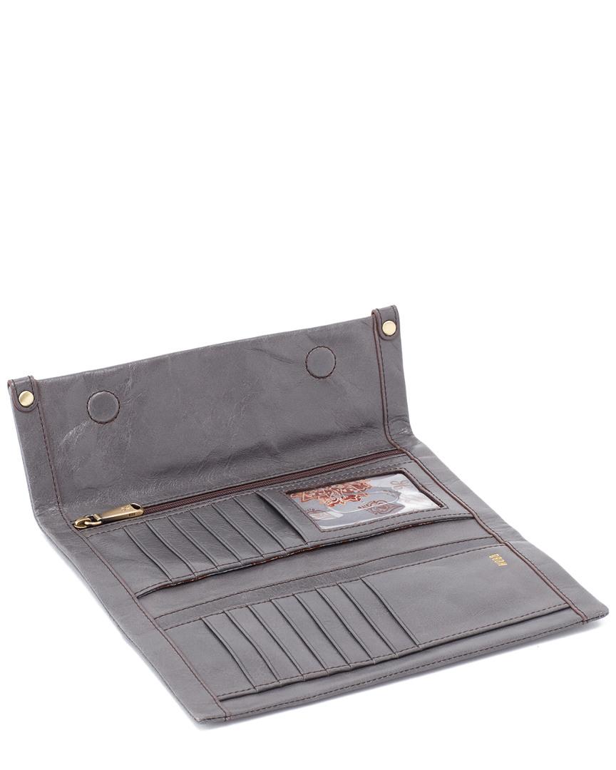 gray hobo wallet