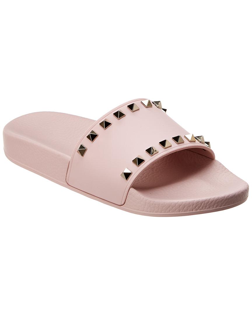 rockstud rubber slides