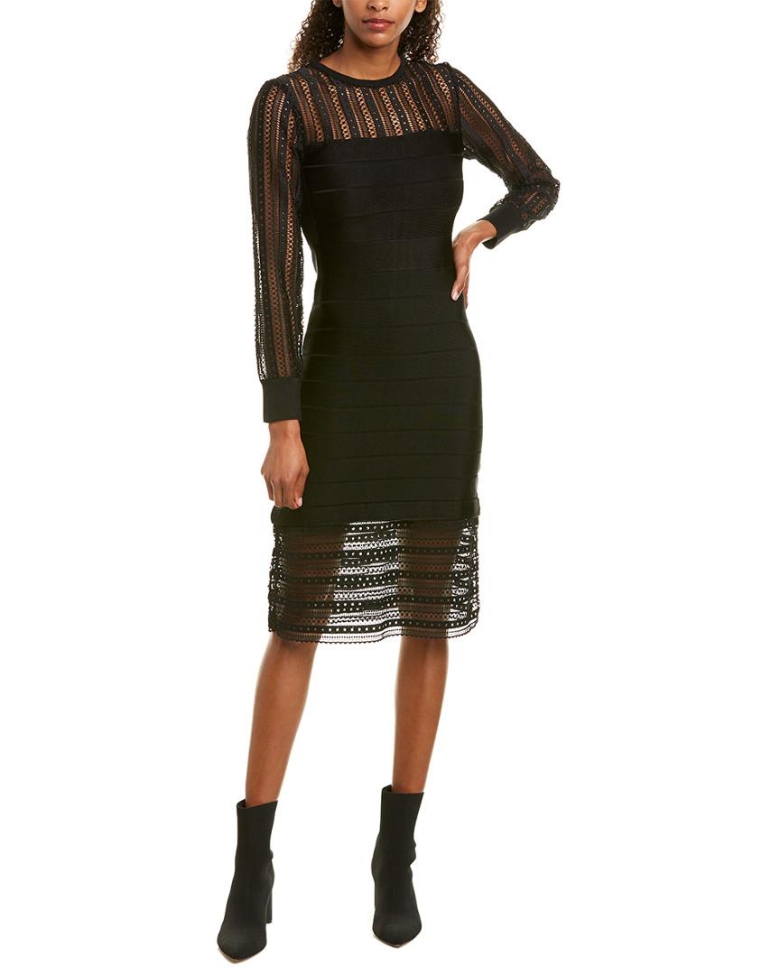 vivian spotlight knit bodycon dress