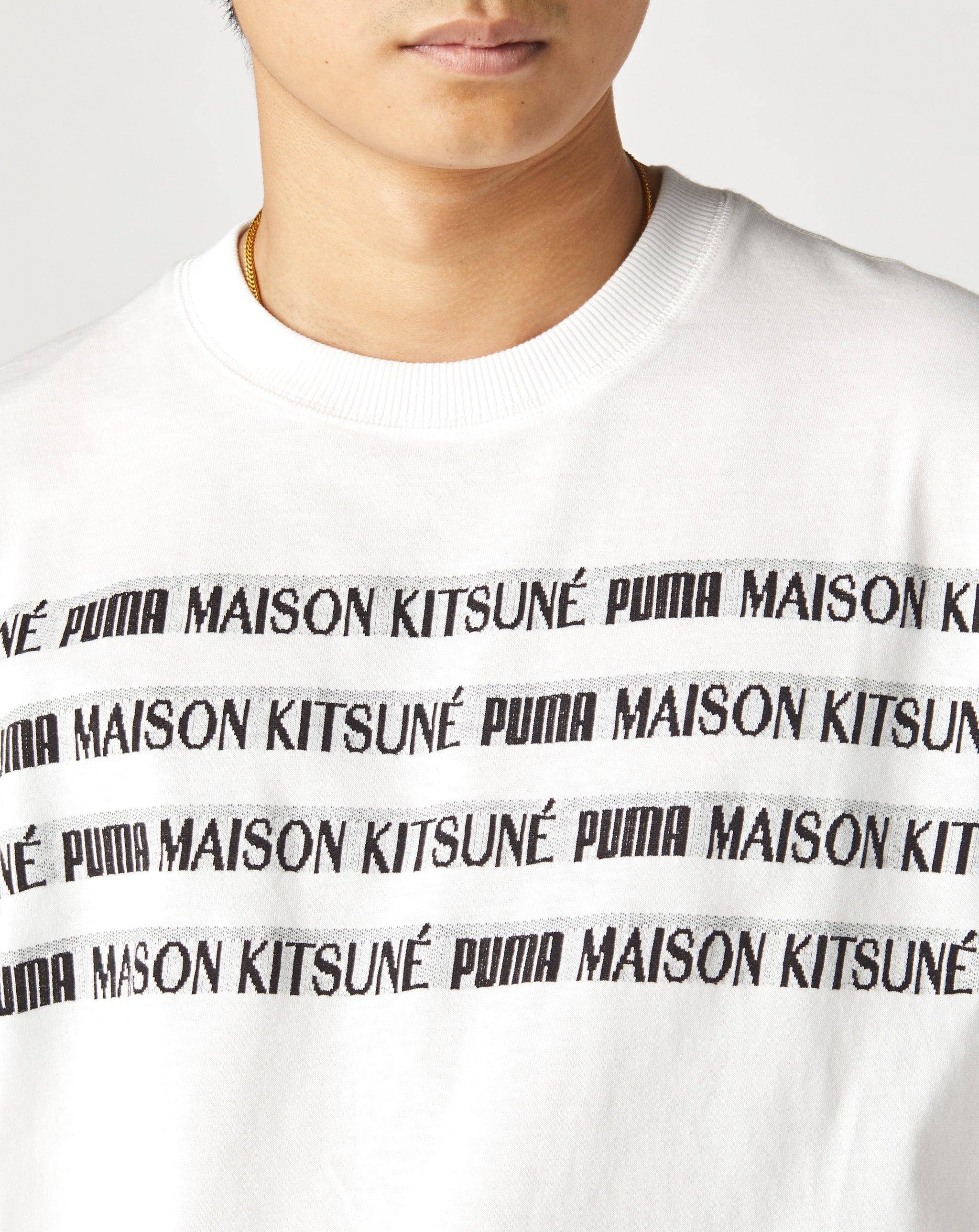 PUMA Cotton Maison Kitsune X Engineered T-shirt in White for Men ...