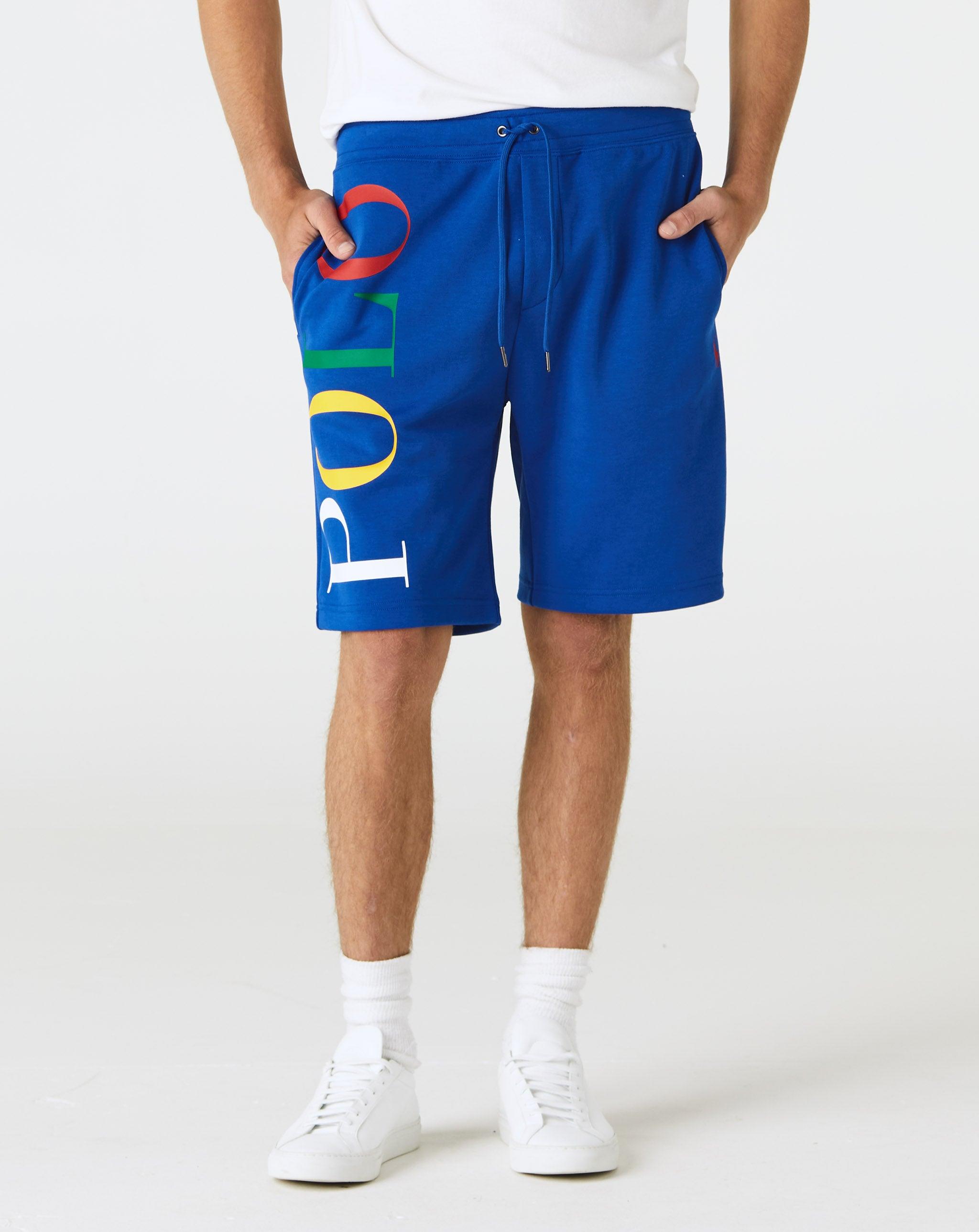 Polo Ralph Lauren Polo Logo Double Knit Shorts in Blue for Men | Lyst