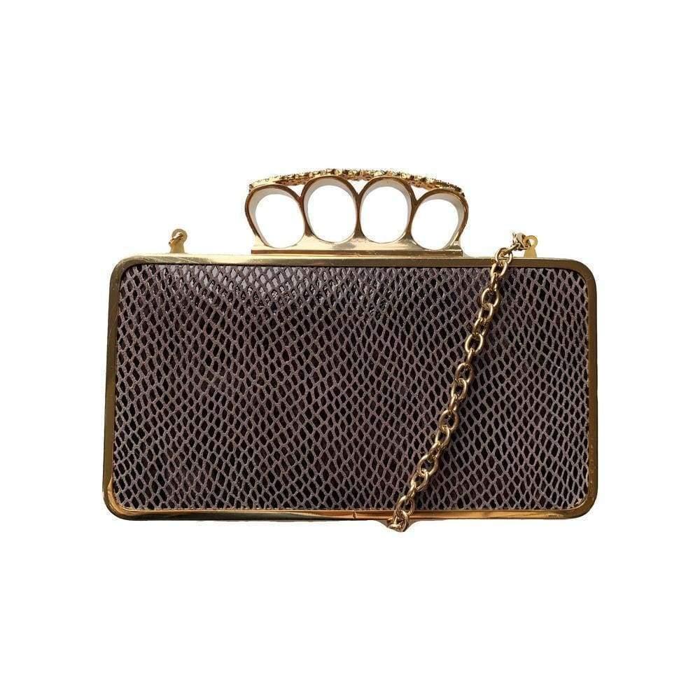 Sale > brass knuckle clutch > in stock