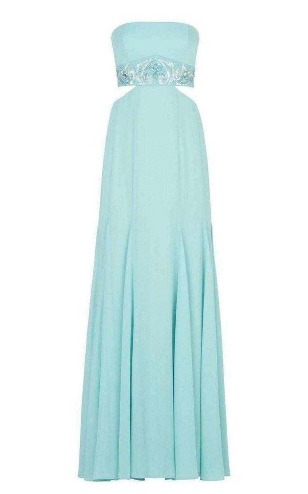 green emerald velvet dress Bubble Strapless Cocktail – BCBGMAXAZRIA