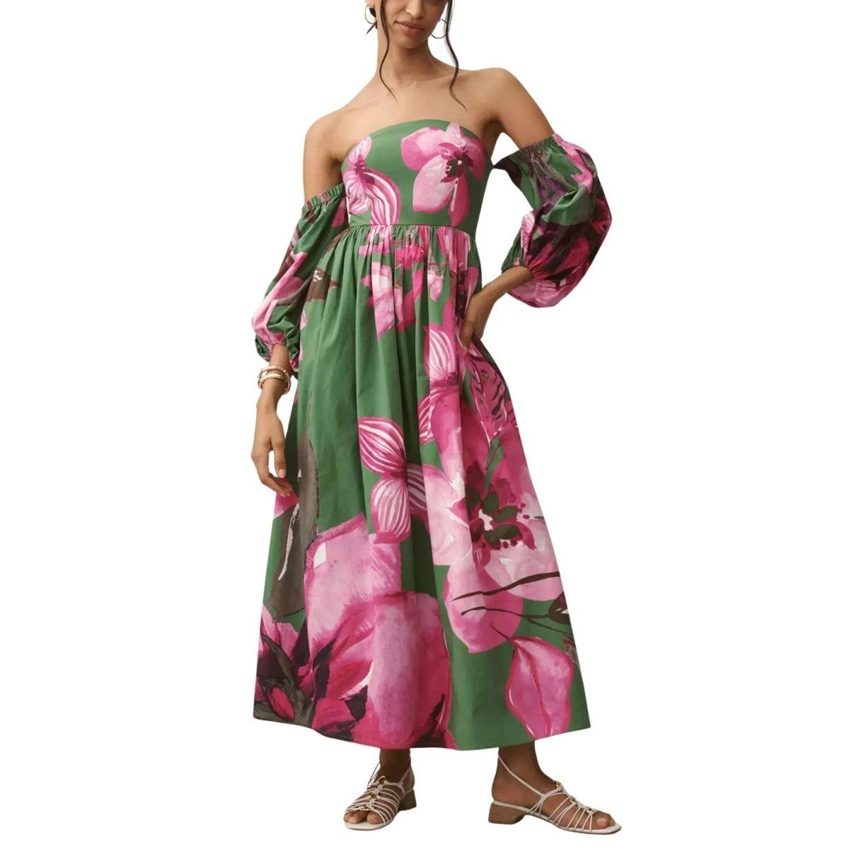 pink floral dress anthropologie Anthropologie | Dresses | Anthropologie Pink Floral Mini Dress With Multicolor Floral Print Size M