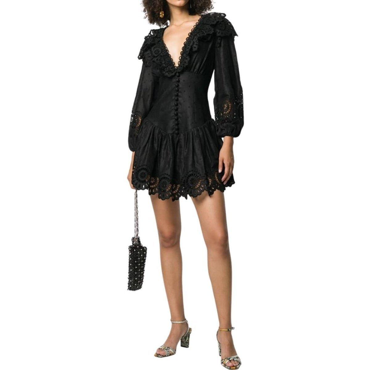 bellitude scallop short dress