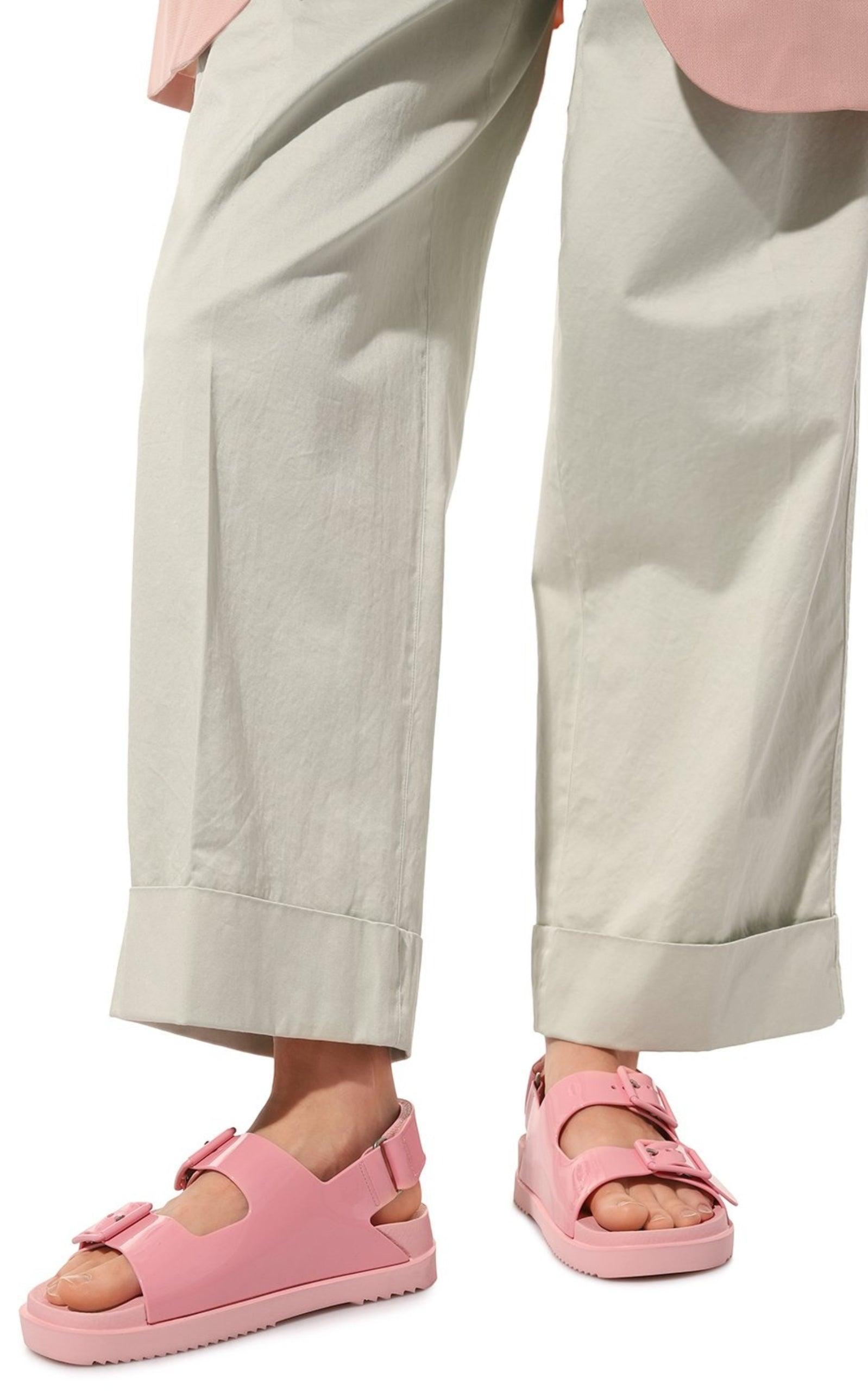 [GUCCI]★Double G Pink Rubber Sandals gucci-double-g-rubber-sandals-