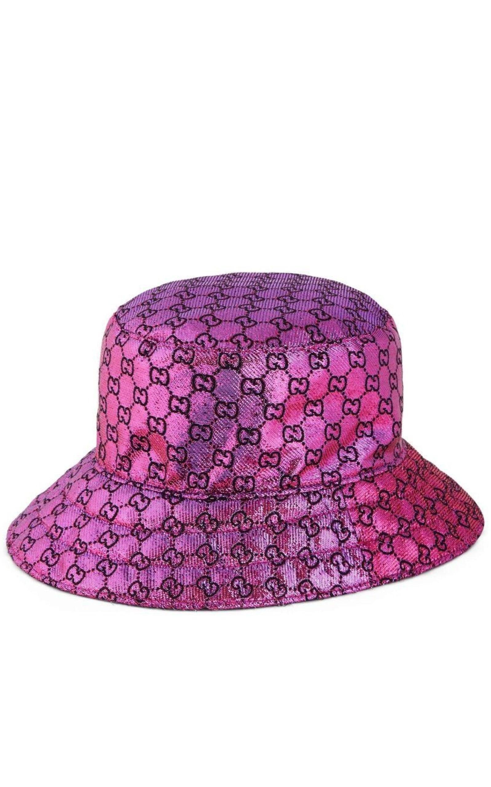 Gucci lame bucket hat hotsell