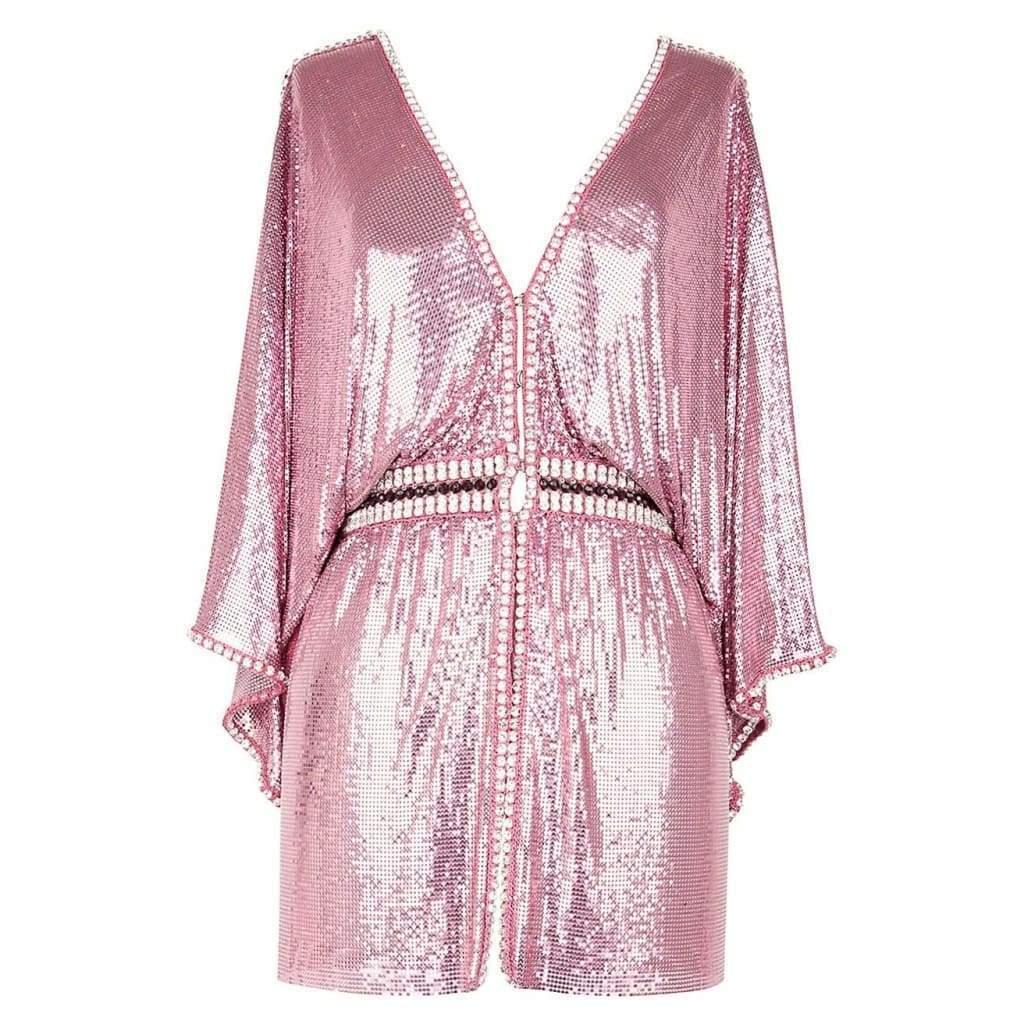 paco rabanne mesh dress