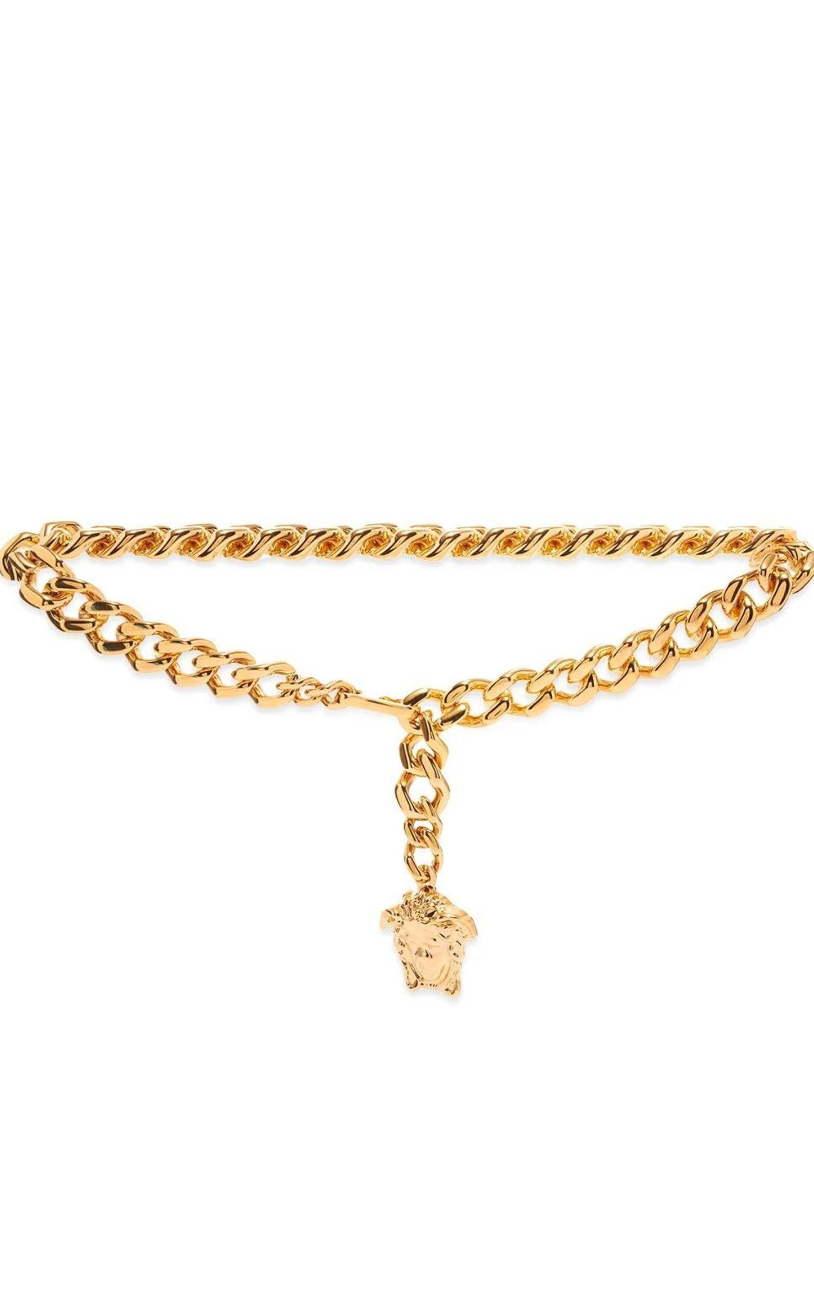 Oversized gold link belt Oversized Chain Belt - Gold | Boston Proper main image 2