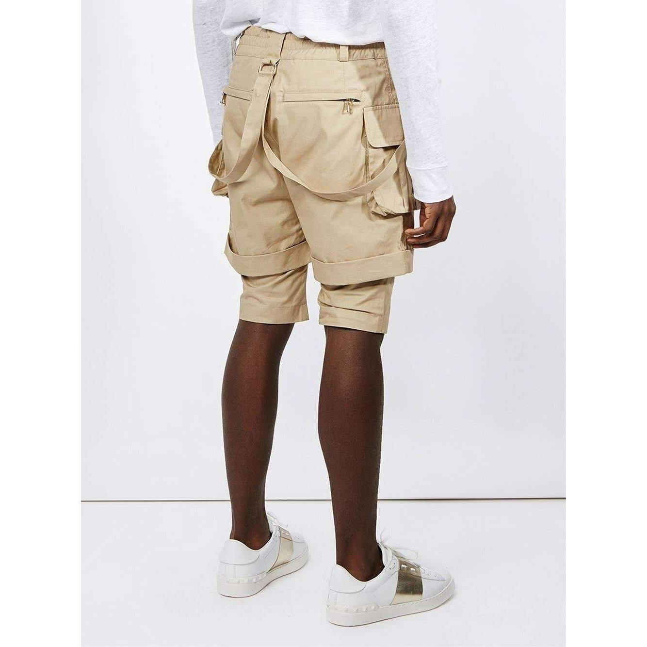 balmain cargo shorts