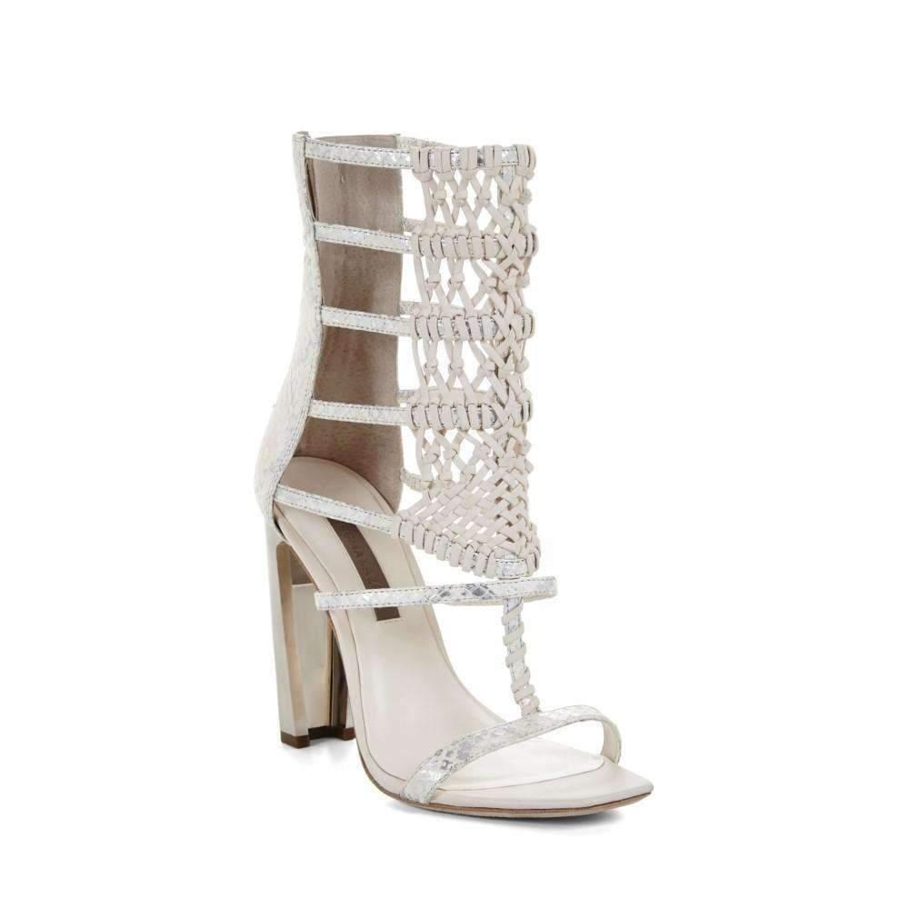bcbg white heels
