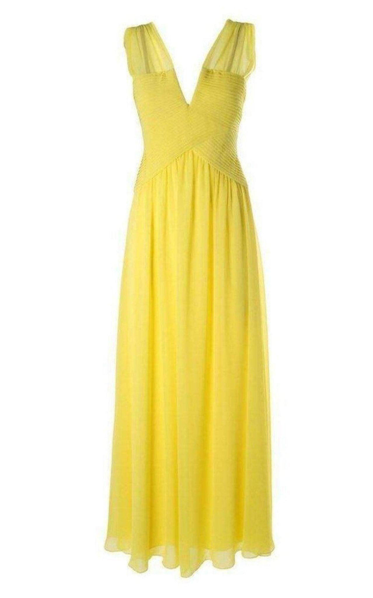 Yellow BCBGMAXAZRIA Dresses for Women | Lyst