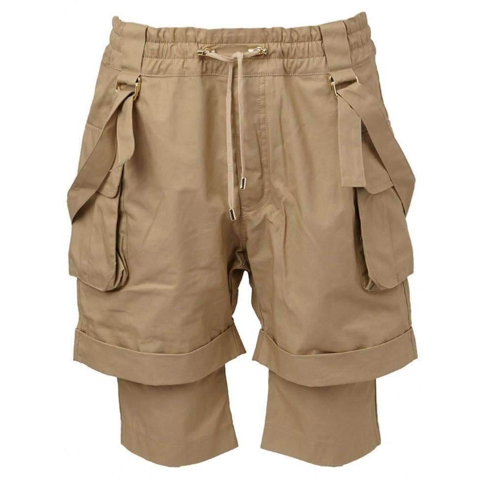 balmain cargo shorts