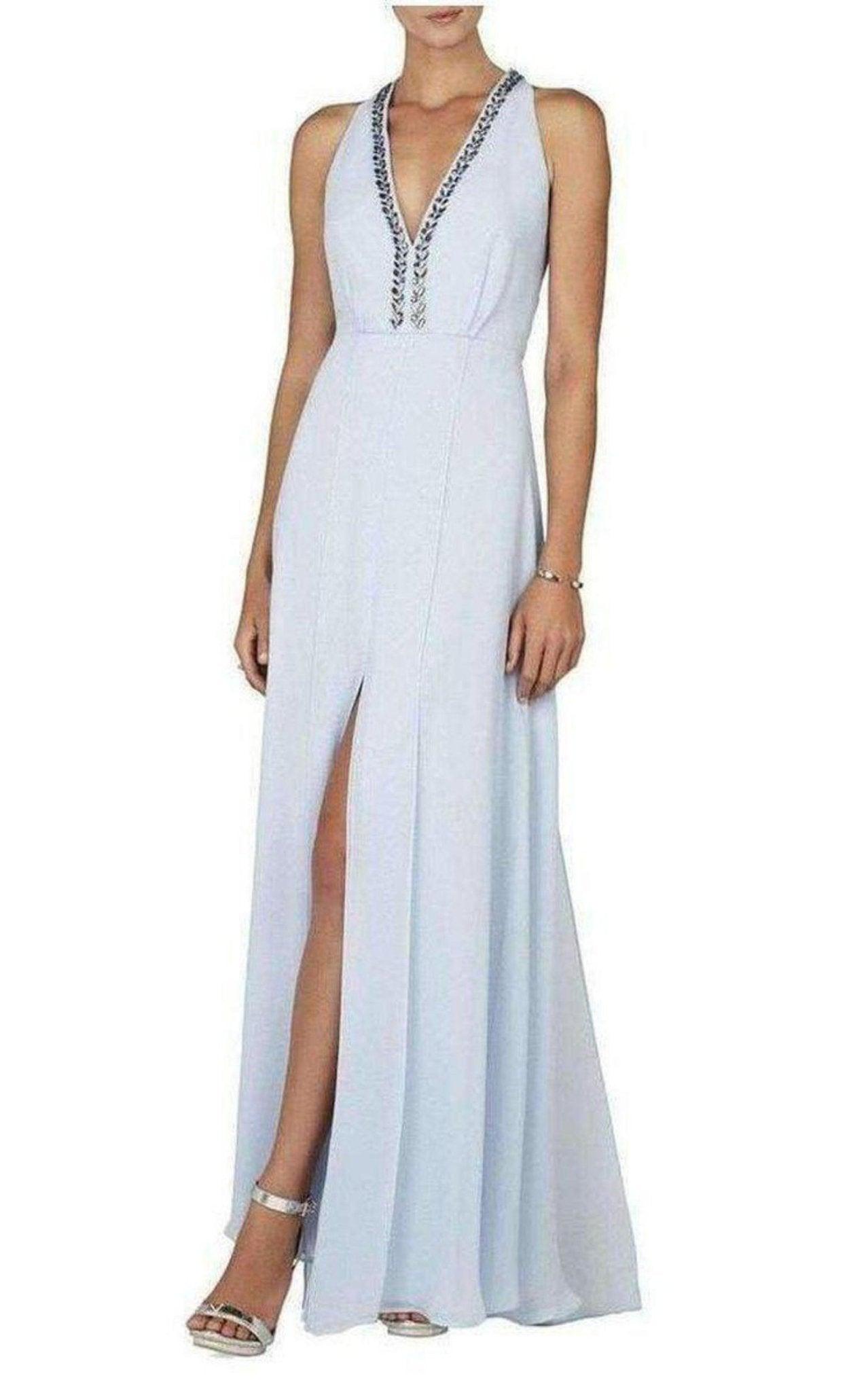 bcbg blue backless dress A Line Black Strapless Corset Ruffled Short Homecoming Dress With Bows –  BIZTUNNEL