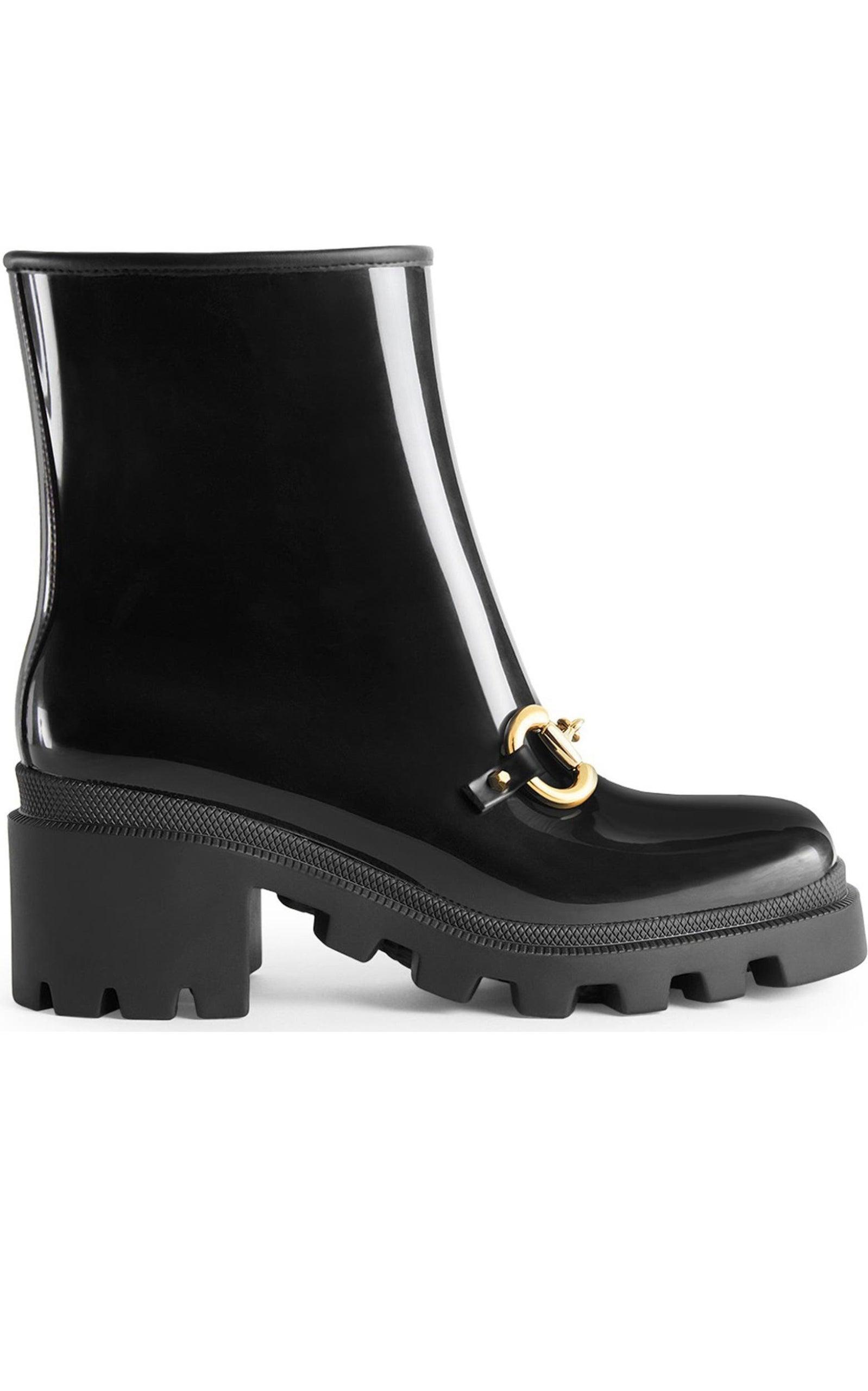 gucci rubber boots