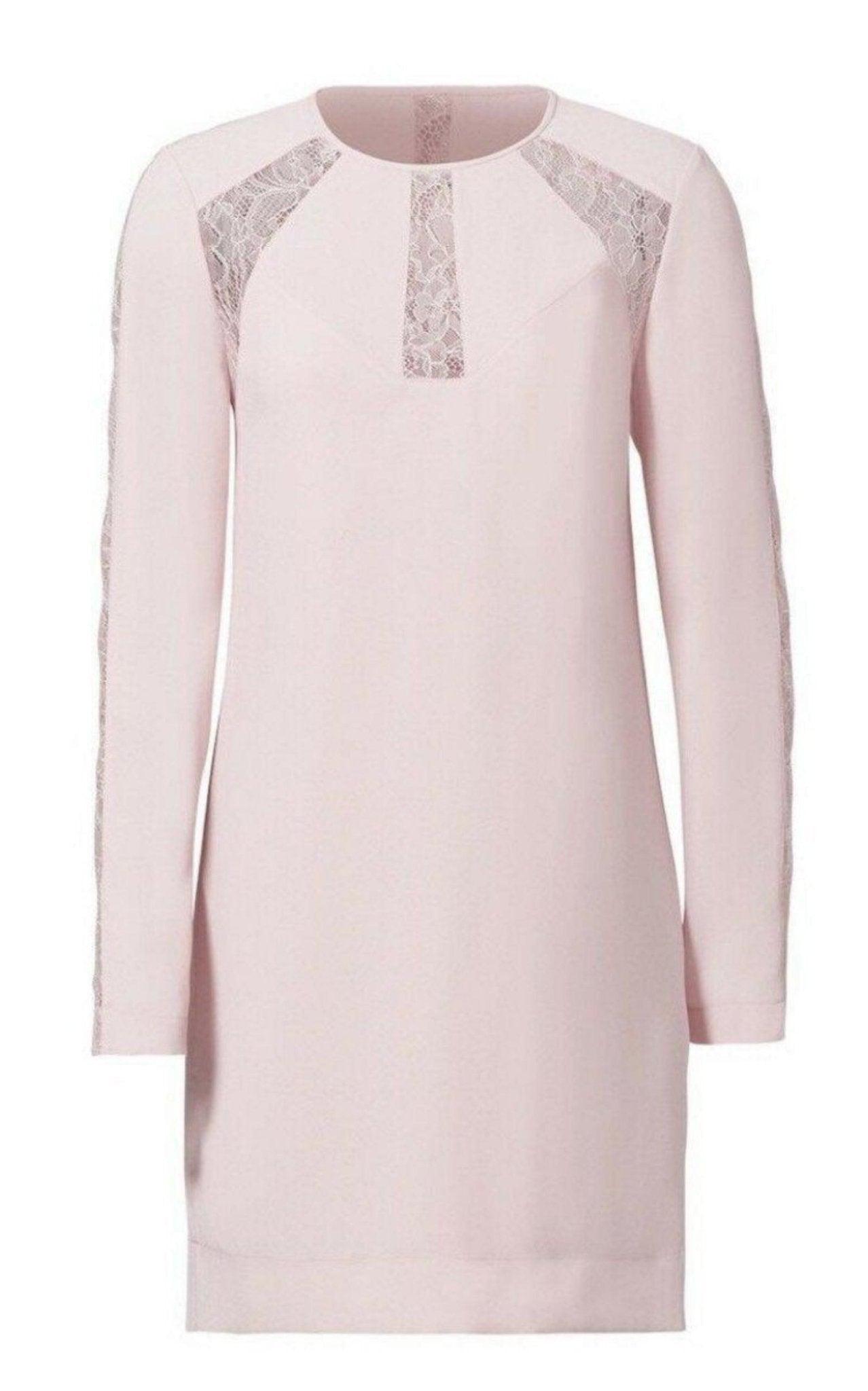 chinese dress ladies Lace Detail Cocktail Dress Black / 0