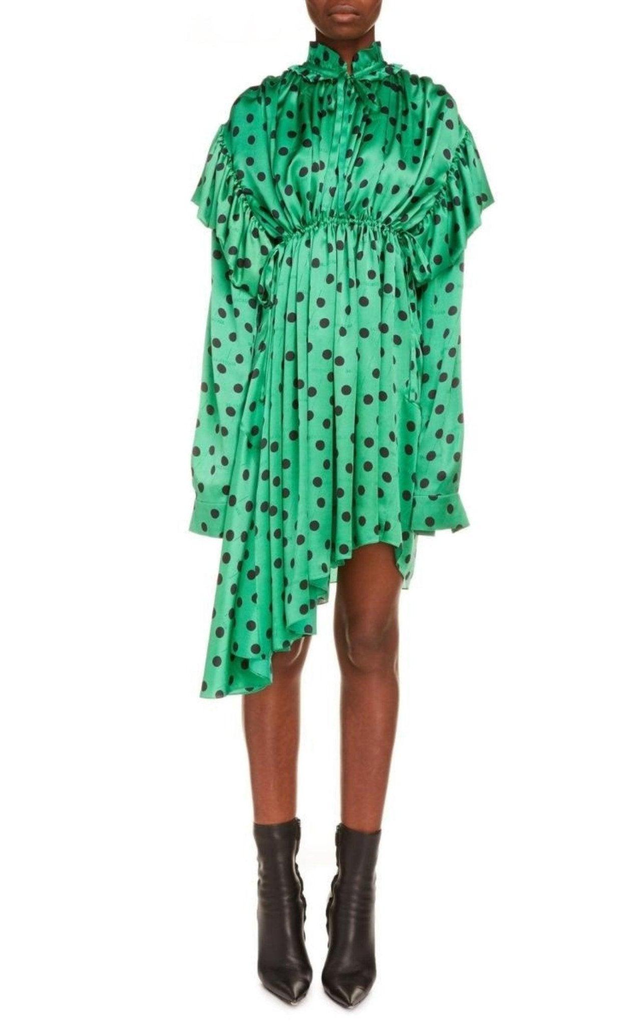 Green Balenciaga Dresses for Women | Lyst