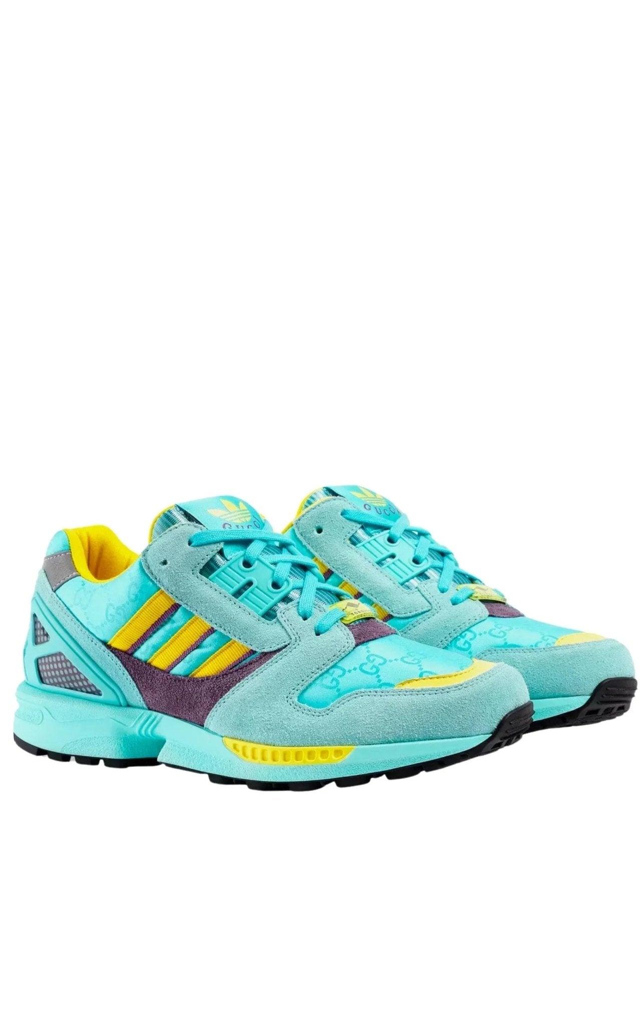 Gucci Adidas Zx 8000 Two Tone Suede Sneakers in Blue | Lyst UK