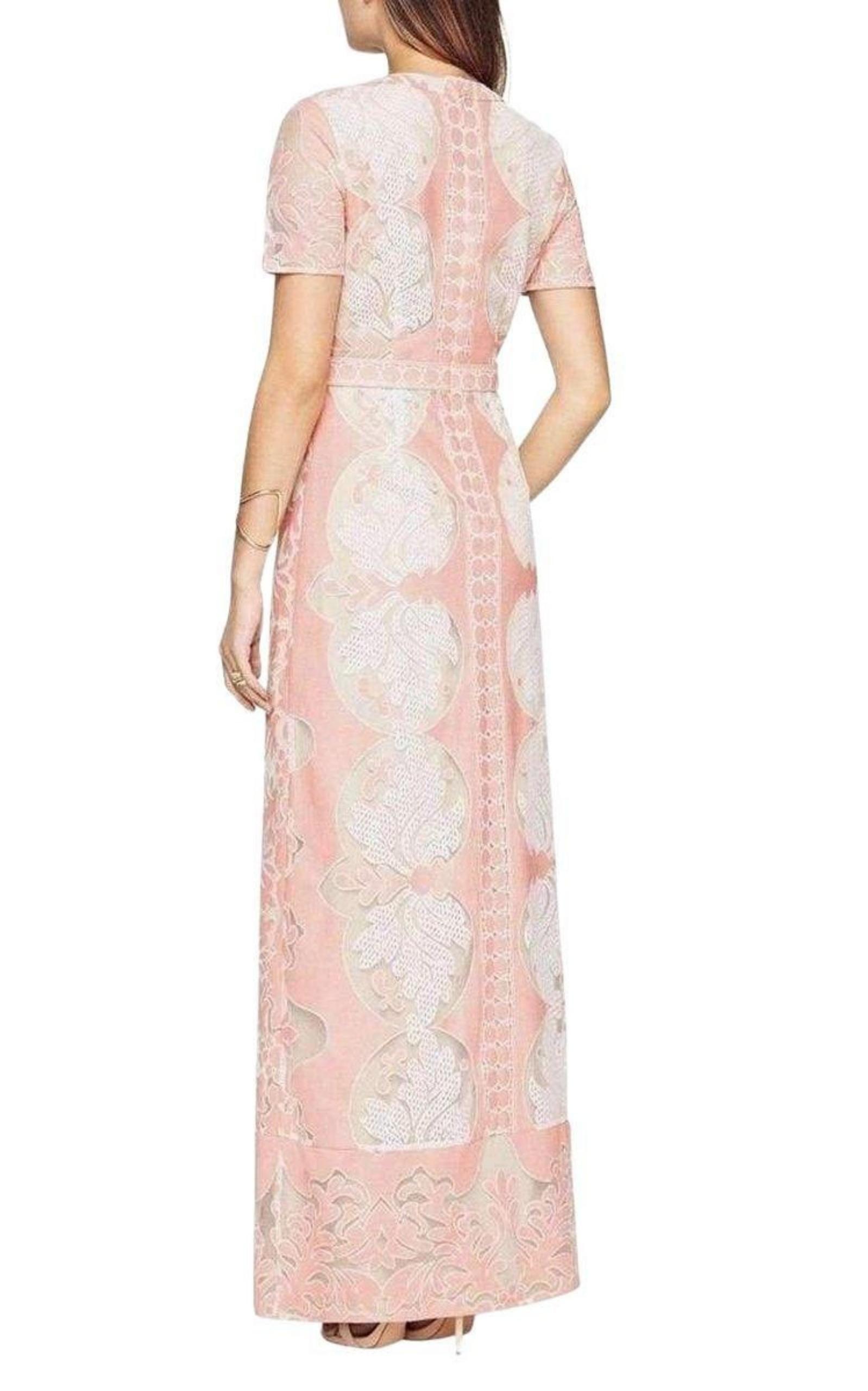 Bcbgmaxazria lace short sleeve maternity dress sales