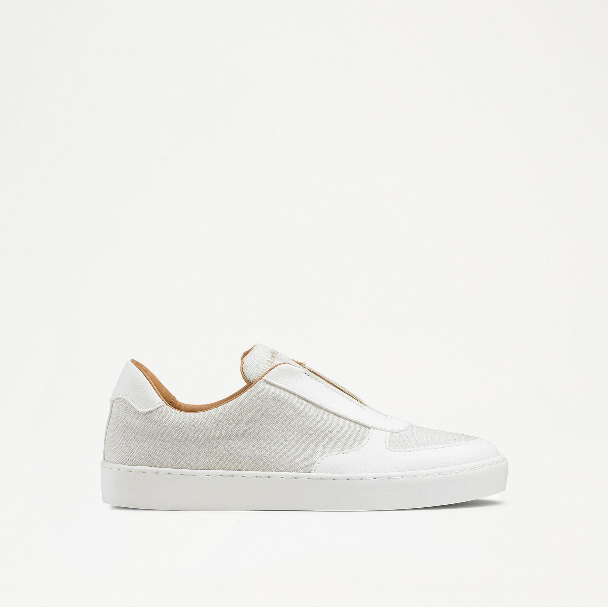 Russell \u0026 Bromley Fifth Ave Eco Laceless Sneaker in White | Lyst UK